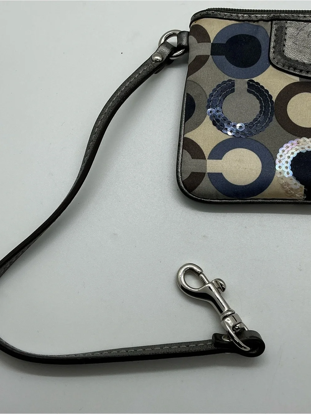 Coach compact wristlet